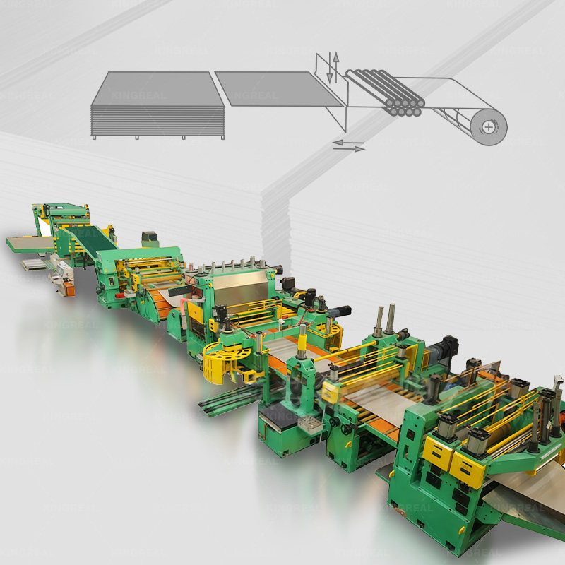 Bobinatik xaflara moztutako makina