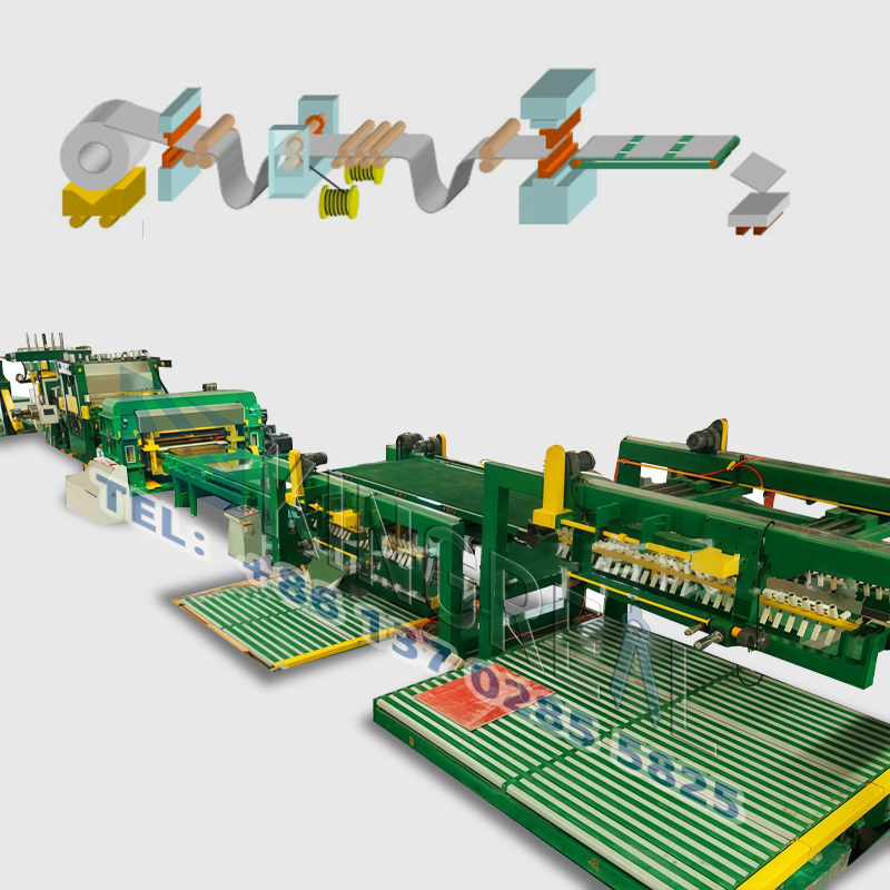 Zehaztasun handiko ebaki luzera produkzio-lerroa