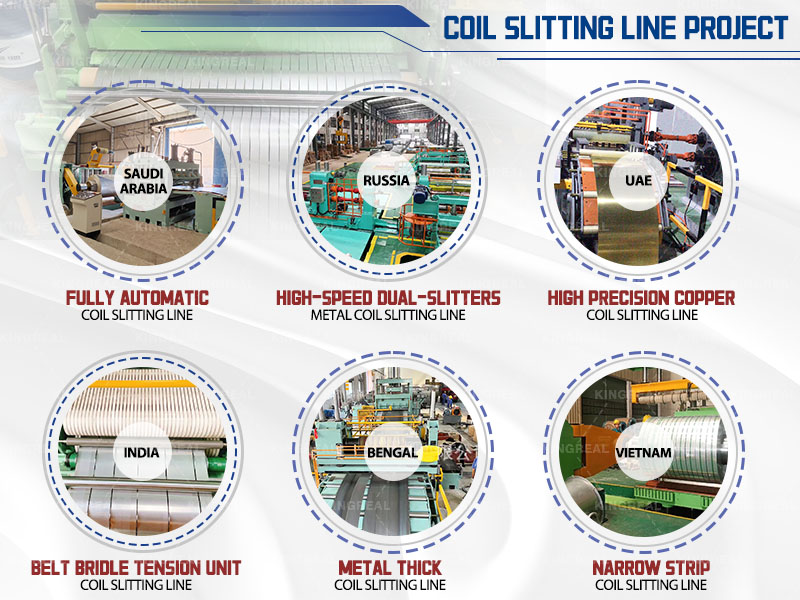automatic coil slitting machine