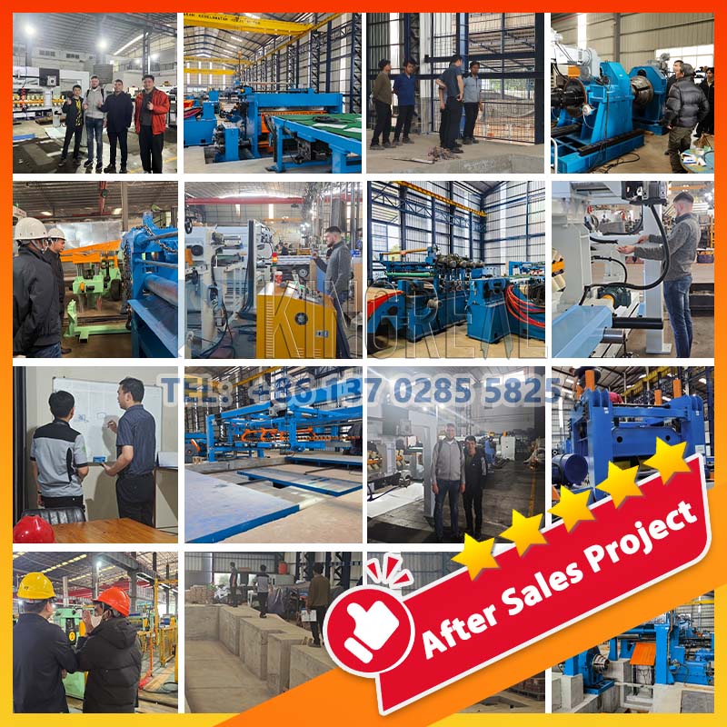 coil cut to length line