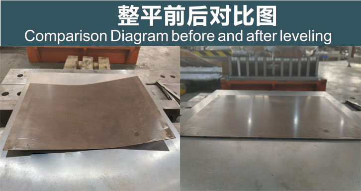 Metal Plate Straightener Machine