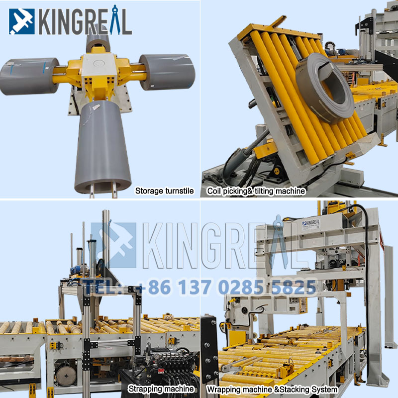 Automatic Steel Coil Package Line-1